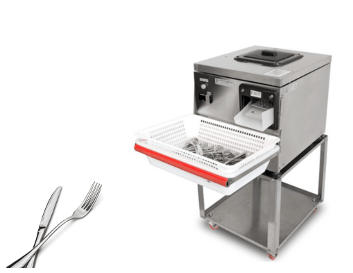 Máquina secacubiertos: garantía de higiene, limpieza y brillo perfecto