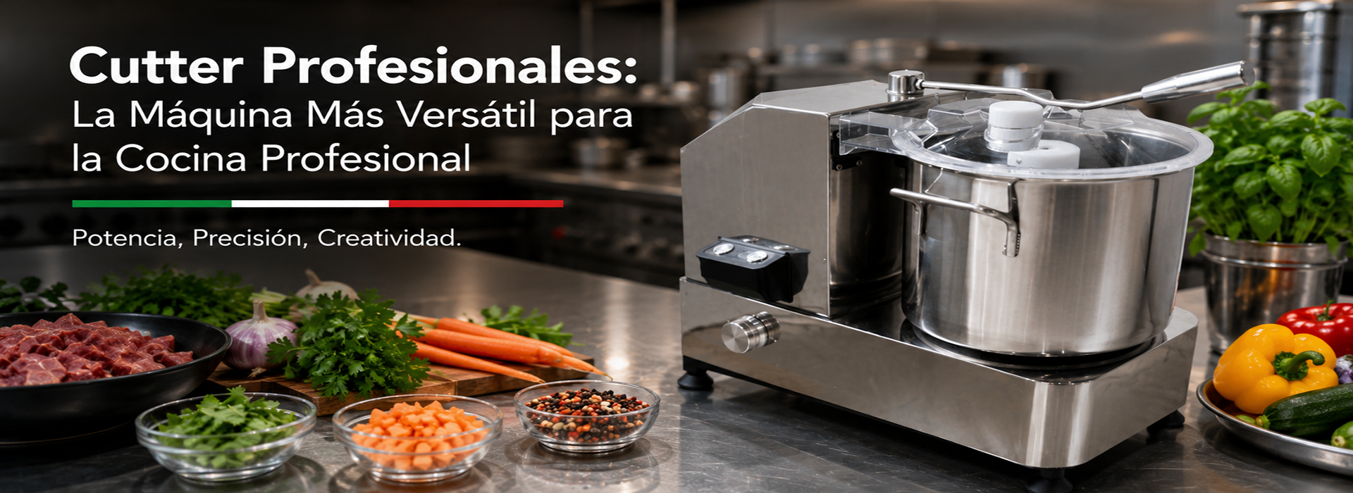 Cutter Profesionales: La Máquina Más Versátil para la Cocina Profesional