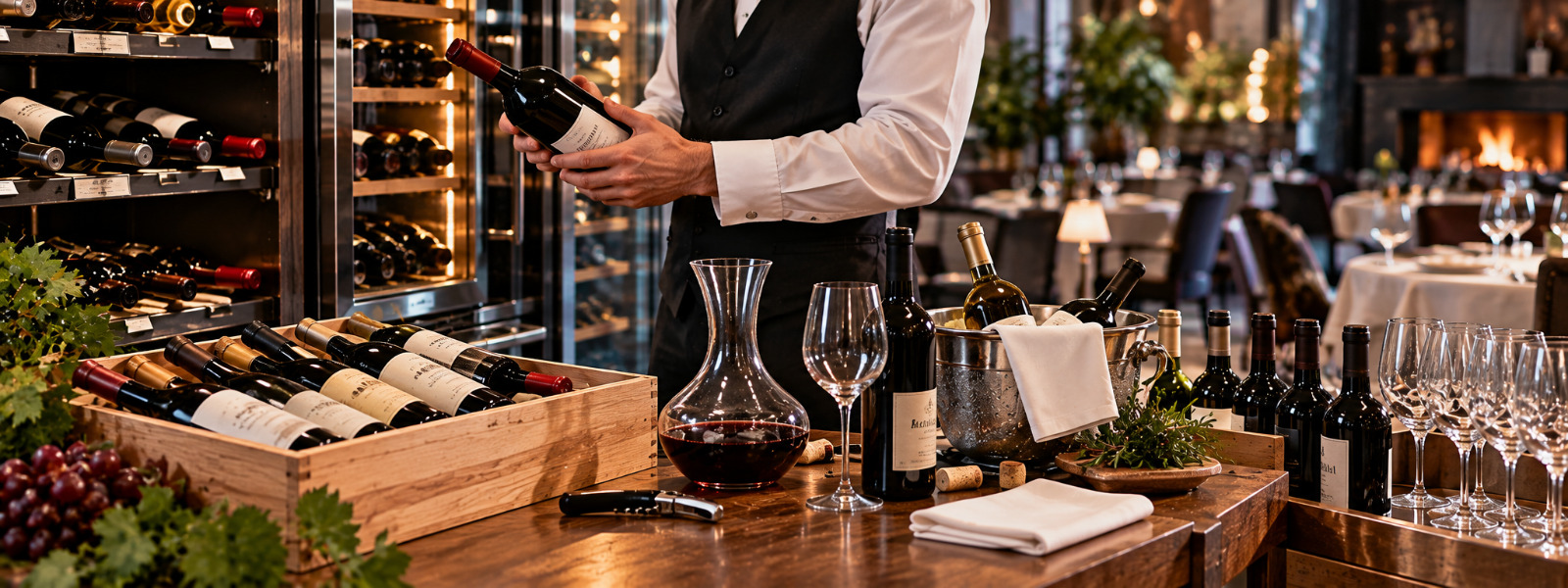 Una carta de vinos también necesita logística: lo que ocurre con las botellas antes de llegar a la mesa